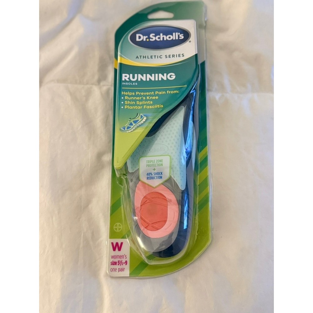 Dr. Scholl's Athletic Series Running Insoles Women's Size 5.5–9 New